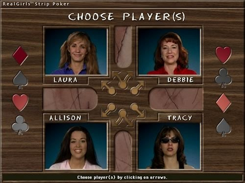Скриншот из игры Real Girls Strip Poker