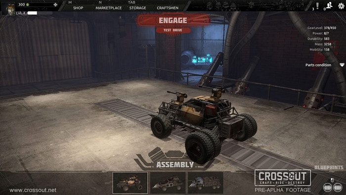 Скриншот из игры Crossout