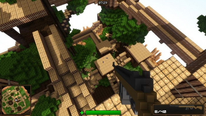 Скриншот из игры Blockstorm