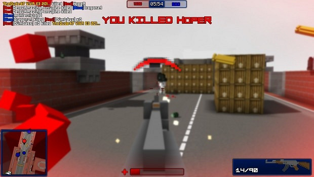 Скриншот из игры Blockstorm