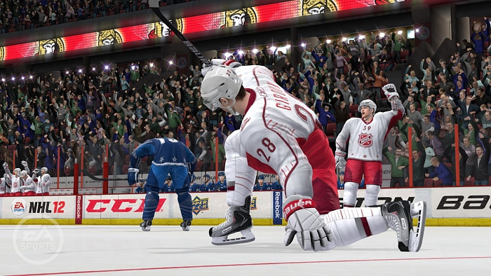 Скриншот из игры NHL 12