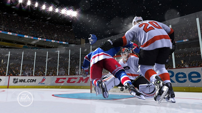 Скриншот из игры NHL 12