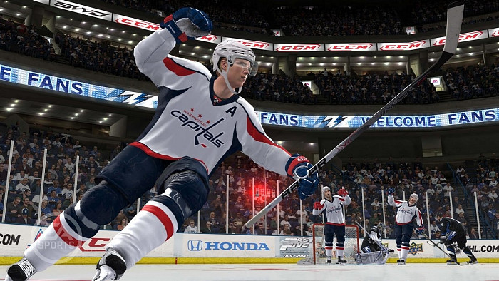 Скриншот из игры NHL 12