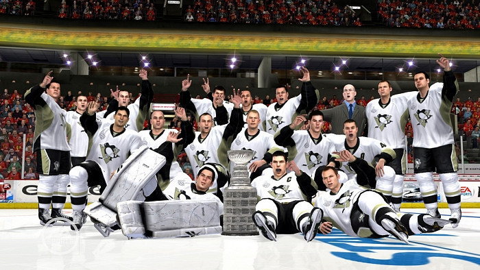 Скриншот из игры NHL 12