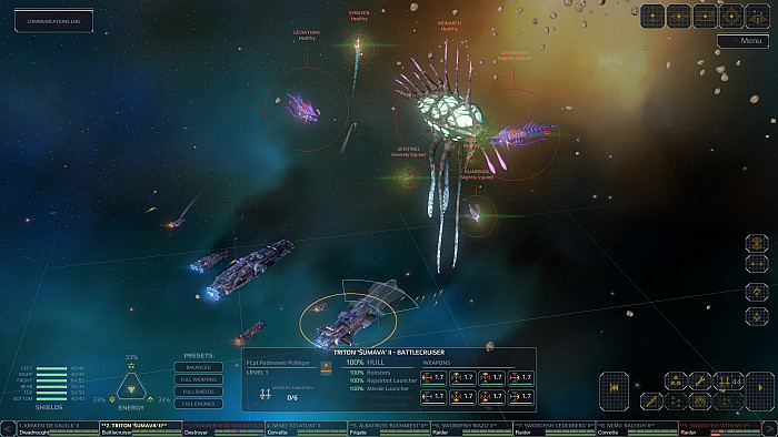 Скриншот из игры Star Hammer: The Vanguard Prophecy
