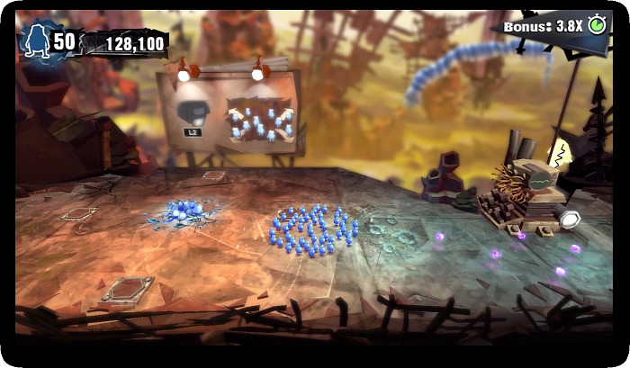 Скриншот из игры Swarm
