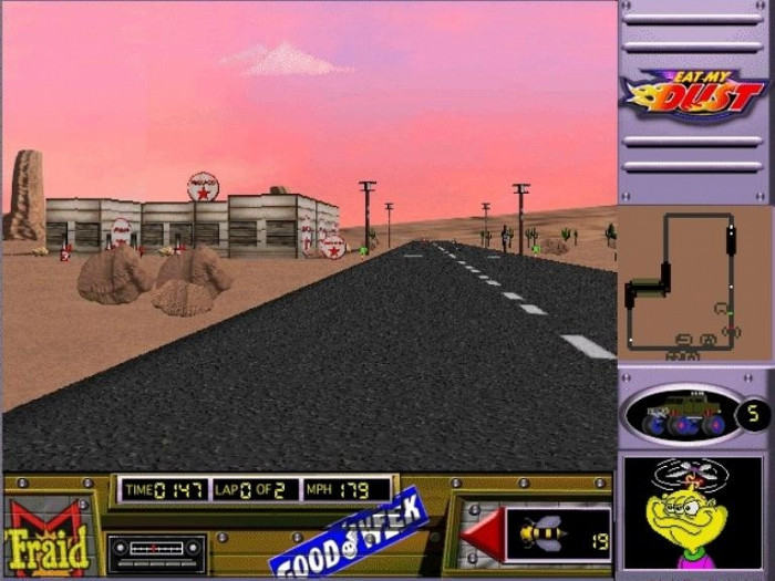 Скриншот из игры Eat My Dust