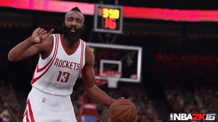 Скриншот из игры NBA 2K16