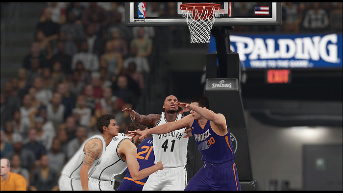 Скриншот из игры NBA 2K16