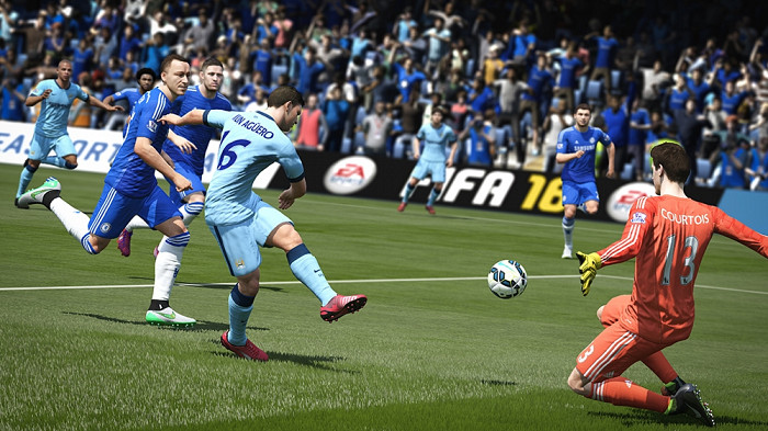 Скриншот из игры FIFA 16
