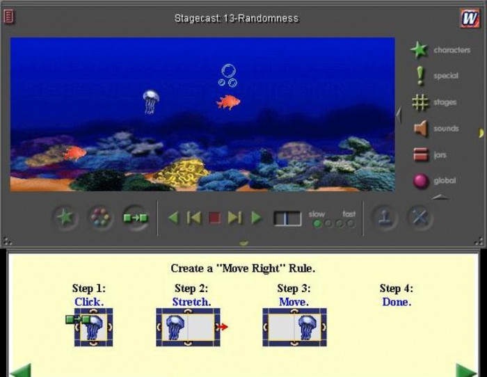 Скриншот из игры EB Worlds