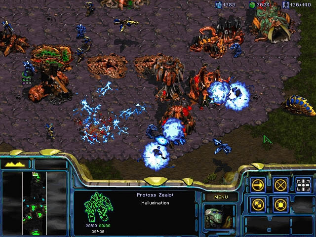 Скриншот из игры StarCraft