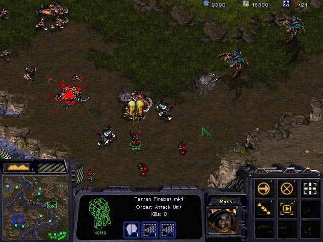 Скриншот из игры StarCraft