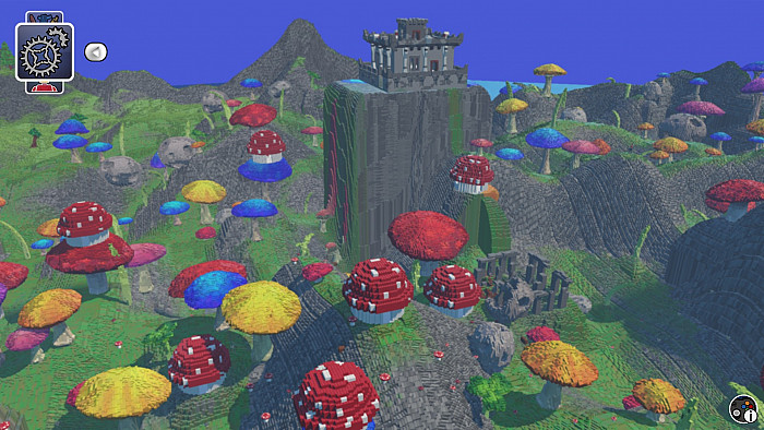 Скриншот из игры LEGO Worlds