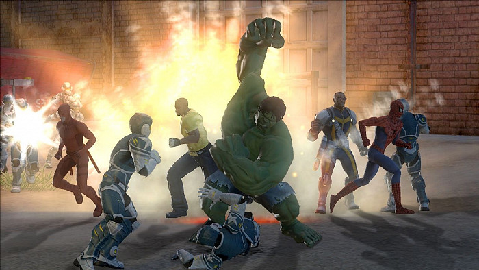 Скриншот из игры Marvel Ultimate Alliance 2: Fusion