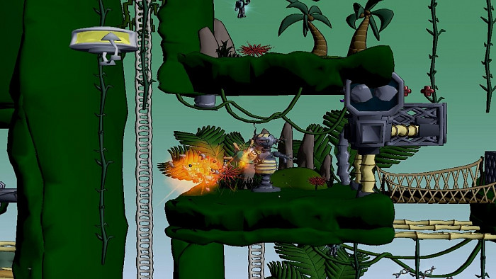 Скриншот из игры Cloning Clyde