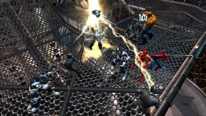 Скриншот из игры Marvel: Ultimate Alliance