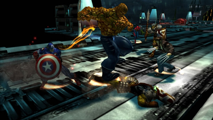 Скриншот из игры Marvel: Ultimate Alliance