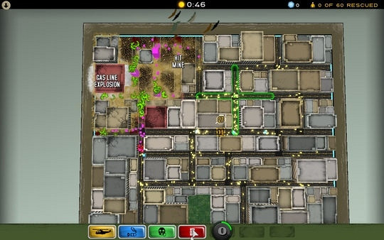 Скриншот из игры Atom Zombie Smasher