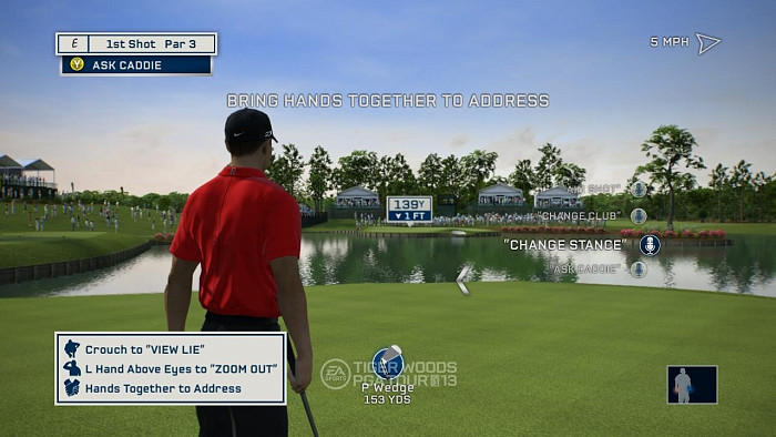 Скриншот из игры Tiger Woods PGA Tour 13