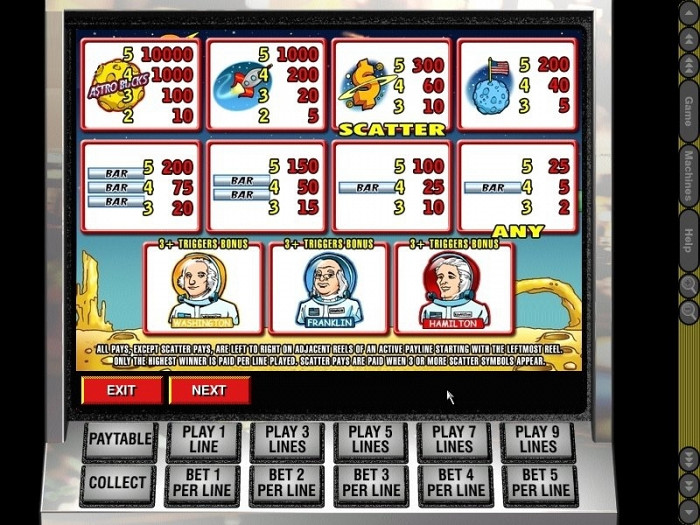 Скриншот из игры Masque Video Slots