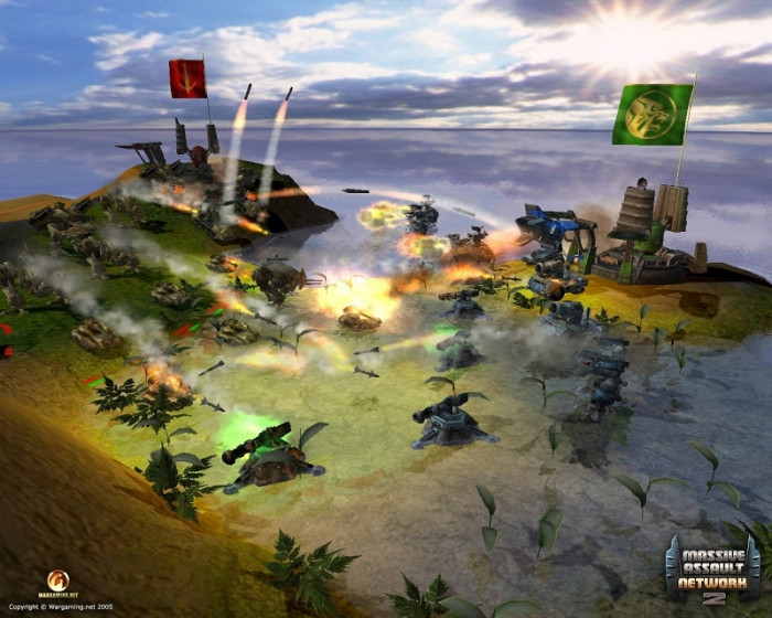 Скриншот из игры Massive Assault Network 2