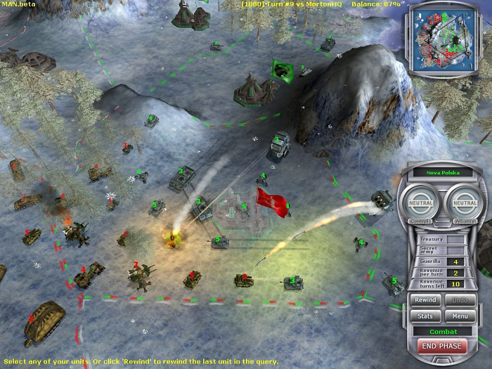 Скриншот из игры Massive Assault Network