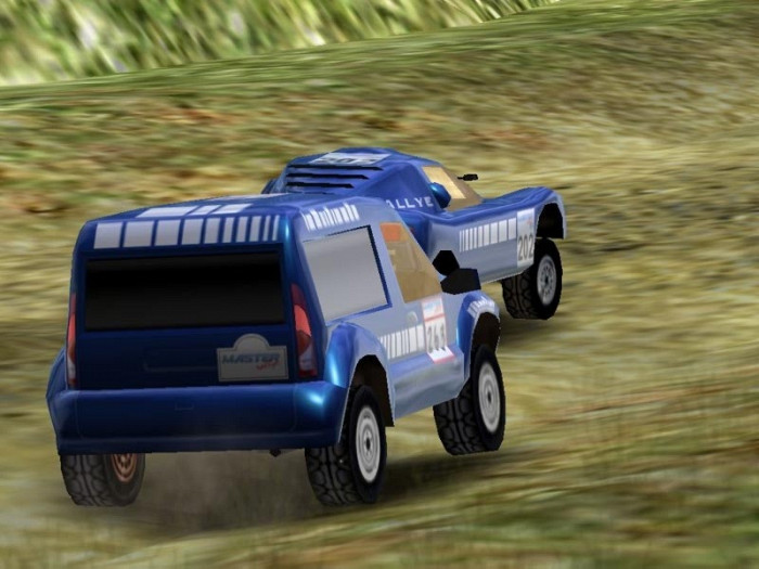 Скриншот из игры Master Rallye