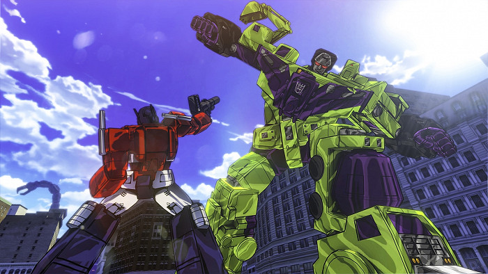 Скриншот из игры Transformers: Devastation