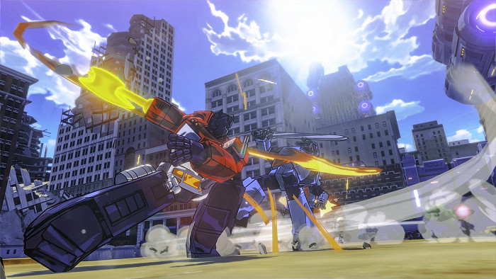 Скриншот из игры Transformers: Devastation