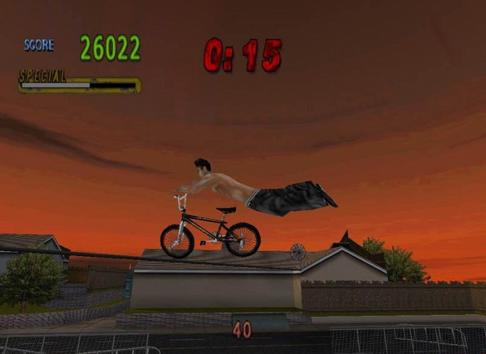 Скриншот из игры Mat Hoffman's Pro BMX