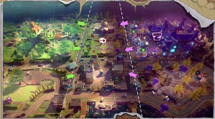 Скриншот из игры Plants vs. Zombies: Garden Warfare 2