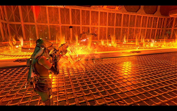 Скриншот из игры ReCore