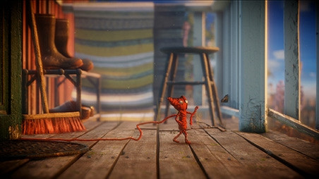 Скриншот из игры Unravel