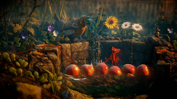 Скриншот из игры Unravel