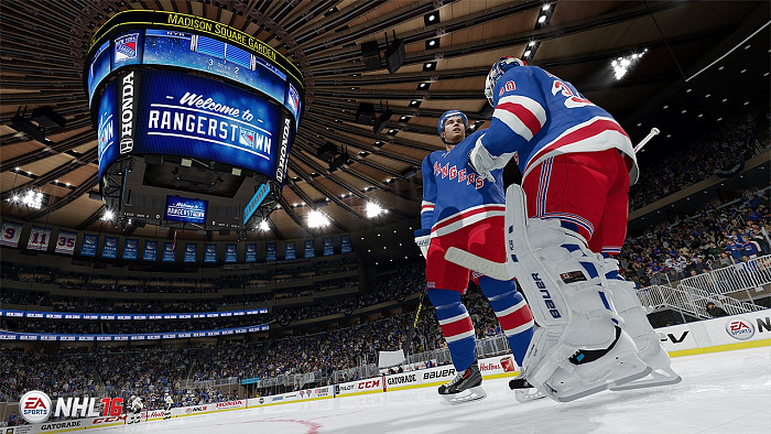 Скриншот из игры NHL 16