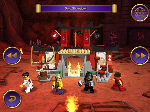 Скриншот из игры LEGO Ninjago Tournament