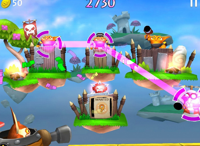 Скриншот из игры Skylanders Cloud Patrol