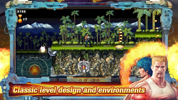 Скриншот из игры Contra: Evolution