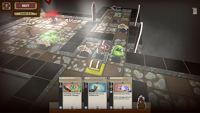 Скриншот из игры Card Dungeon
