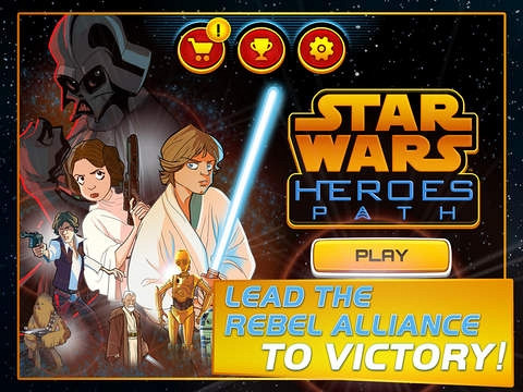 Скриншот из игры Star Wars: Heroes Path