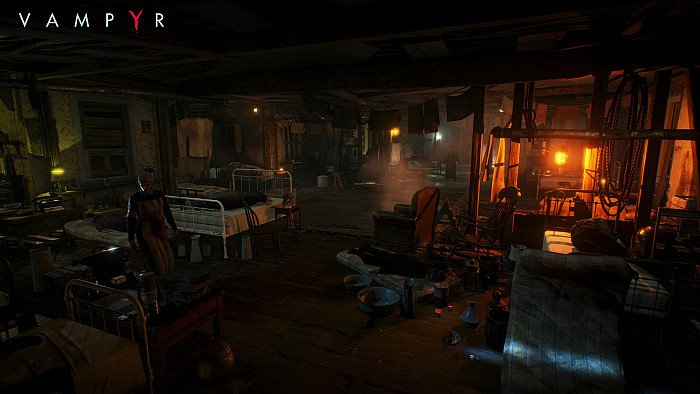 Скриншот из игры Vampyr