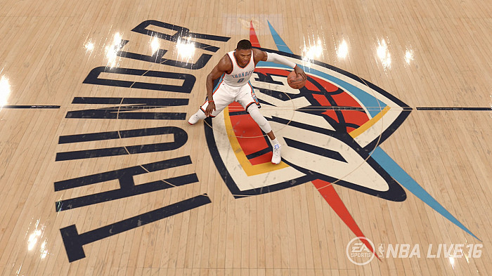 Скриншот из игры NBA Live 16