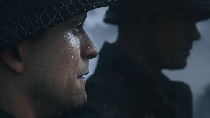 Скриншот из игры Call of Duty: WWII