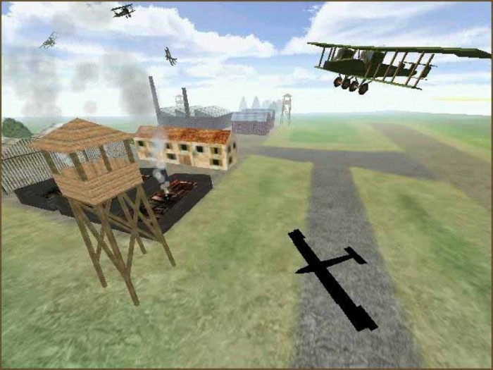Скриншот из игры Red Ace Squadron Pro