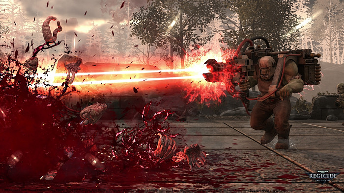 Скриншот из игры Warhammer 40,000: Regicide