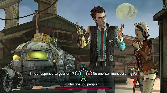 Скриншот из игры Tales from the Borderlands: Episode Three - Catch a Ride