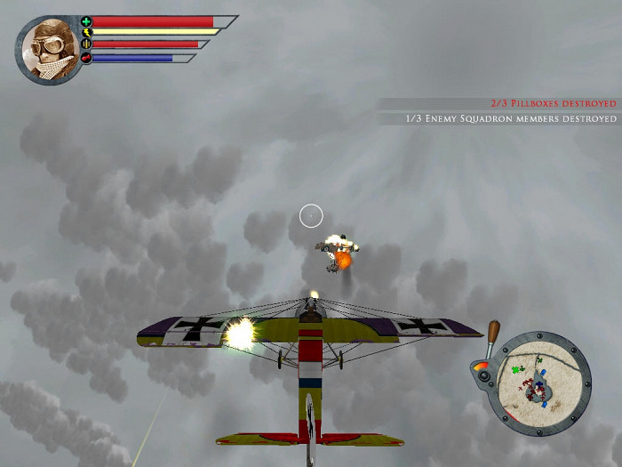 Скриншот из игры Red Baron Arcade
