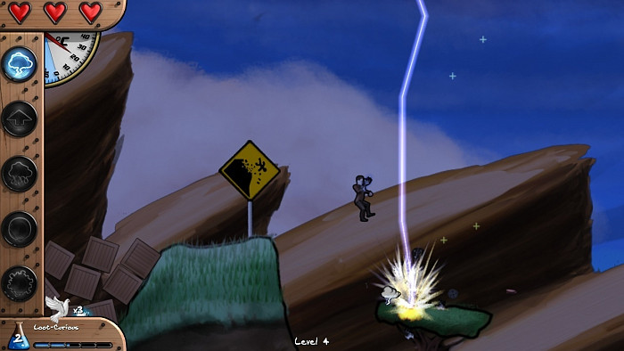 Скриншот из игры Tesla: The Weather Man