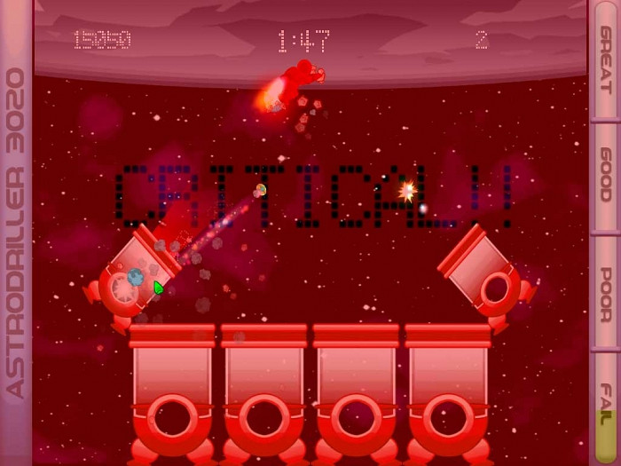 Скриншот из игры AstroDriller3020